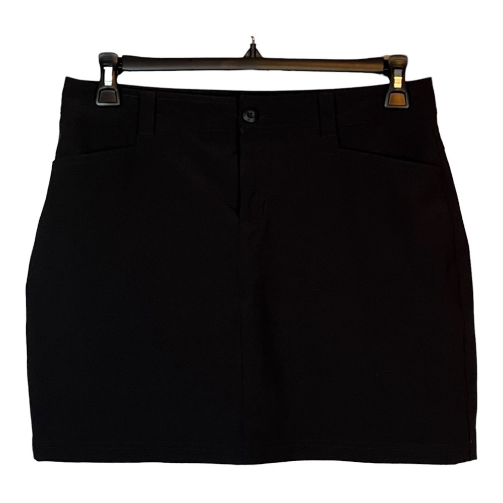 EDDIE BAUER WOMEN'S ADVENTURER 2.0 SKORT SKIRT SPORT BLACK SIZE 8 - Picture 4 of 14